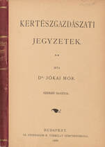 Kertészgazdászati jegyzetek