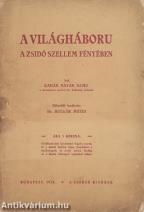 A világháboru a zsidó szellem fényében