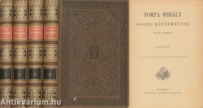 Tompa Mihály összes költeményei 1-4.