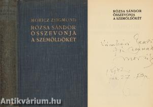 Rózsa Sándor összevonja a szemöldökét (dedikált példány)