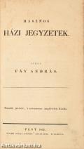 Hasznos házi jegyzetek