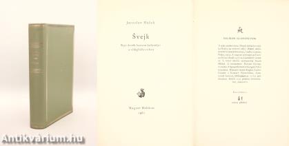 Svejk (számozott, bőrkötéses, bibliofil példány)
