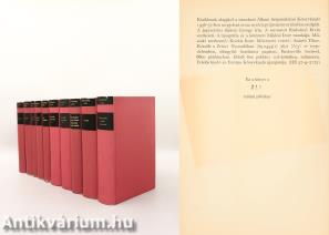 Dosztojevszkij művei I-X. (számozott, nyl kötésű, bibliofil példányok)