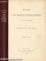 Magyar családélet és háztartás a XVI. és XVII. században