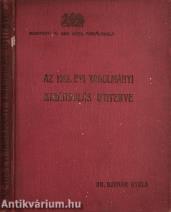 A Budapesti IV. ker. Közs. Főreáliskola 1913. évi kirándulásának utiterve
