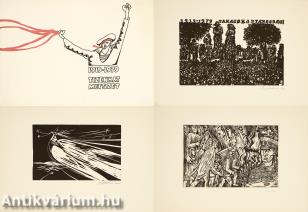 Tizenhat metszet (Reich Károly, Feledy Gyula, Raszler Károly, Csohány Kálmán és további 10 művész által aláírt, számozott példány) (1 képtábla hiány!)