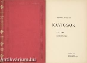 Kavicsok (Korai Kner-kiadvány.)