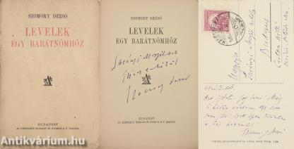 Levelek egy barátnőmhöz (dedikált példány)