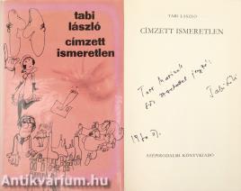 Címzett ismeretlen (Tarr Marinak dedikált példány) (A borító-, kötésterv és az illusztrációk Sajdik Ferenc munkája)