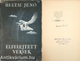 Elfelejtett versek (aláírt, számozott példány)