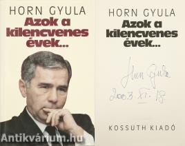 Azok a kilencvenes évek... (aláírt példány)