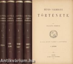 Heves vármegye története I-IV.