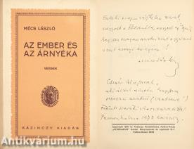Az ember és az árnyéka (dedikált példány)