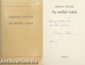 Az utolsó vonat (dedikált példány)