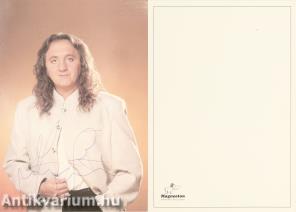 Zámbó Jimmy aláírt, színes fotója