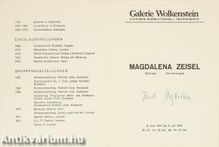 Magdalena Zeisel Öldbilder, Zeichnungen (aláírt példány)