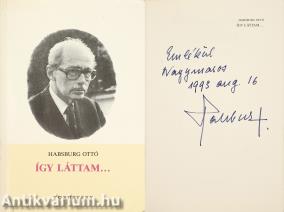 Így láttam... (dedikált példány)
