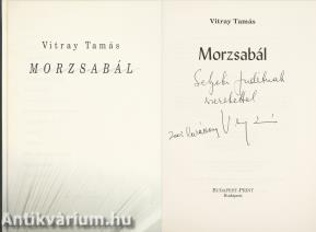 Morzsabál (dedikált példány)