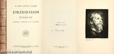 Emlékirataim/Ötven év (aláírt, számozott, bibliofil példány)