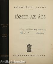 József, az ács (Endre Béla festőművésznek dedikált példány)