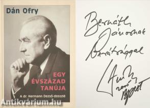 Egy évszázad tanúja (dedikált példány)