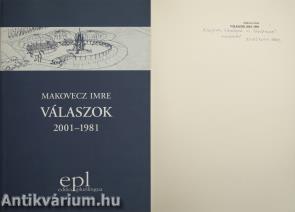 Válaszok 2001-1981 (dedikált példány)