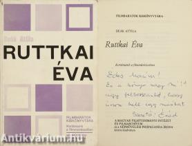 Ruttkai Éva (Ruttkai Éva által dedikált példány)