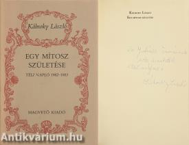 Egy mítosz születése (dedikált példány)