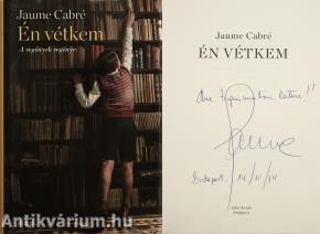 Én vétkem (dedikált példány)
