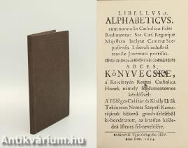 ABC-és könyvecske (bibliofil példány)