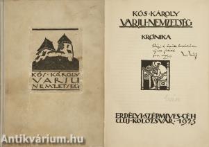 Varju-nemzetség (dedikált példány) (Illusztrálta: Kós Károly)