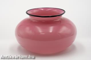 Powolny - Loetz Tango pink üveg váza 1920