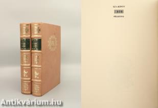 Magyarország és Erdély képekben I-IV. (számozott, bőrkötéses, bibliofil példány)