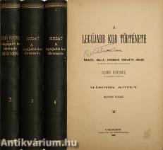 A legújabb kor története 2-4. (nem teljes kötetsor, 1-4. kötetben teljes)