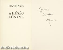 A hűség könyve (dedikált példány)