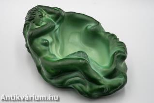 Heinrich Hoffmann malachit art deco dísztárgy 20. század eleje