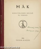 Mák (aláírt példány)