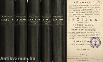 Mostani és régi lexikon I-V.