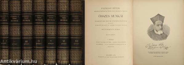 Pázmány Péter összes munkái I-VII.