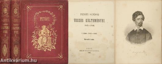 Petőfi Sándor összes költeményei 1842-1846. I-II.