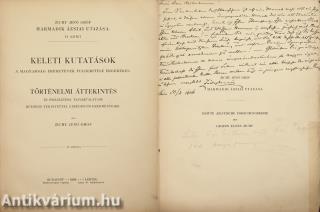 Zichy Jenő gróf harmadik ázsiai utazása VI. (dedikált példány)