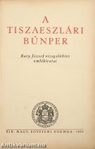 A tiszaeszlári bűnper (Tiltólistás kötet)