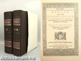 Biblia I-II./Károlyi Gáspár vizsolyi Bibliája