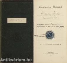 Ortutay Gyula néprajzkutató és politikus gimnáziumi tanulmányi értesítője 1920-1929/Ortutay Gyula bérmálási bizonyítványa (Károlyi János, Kiss István, Prelogg József, Tihanyi Béla és további 4 tanár által aláírt példány)