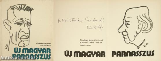 Új magyar parnasszus (dedikált példány)