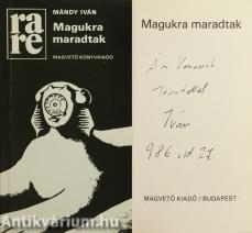 Magukra maradtak (dedikált példány)