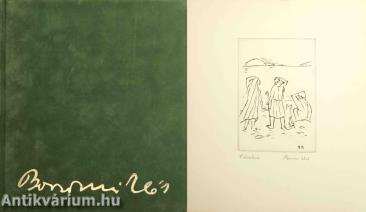 Borsos Miklós (Számozott példány, Borsos Miklós eredeti, aláírt rézkarc mellékletével.)
