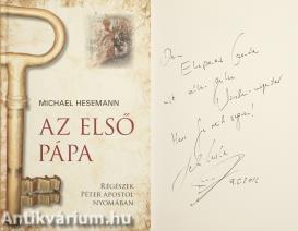 Az első pápa (dedikált példány)