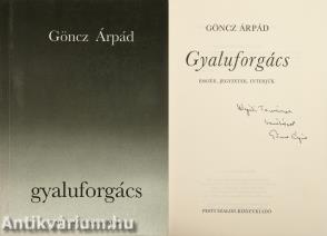 Gyaluforgács (dedikált példány)