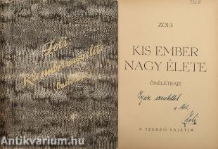 Kis ember nagy élete (dedikált példány)